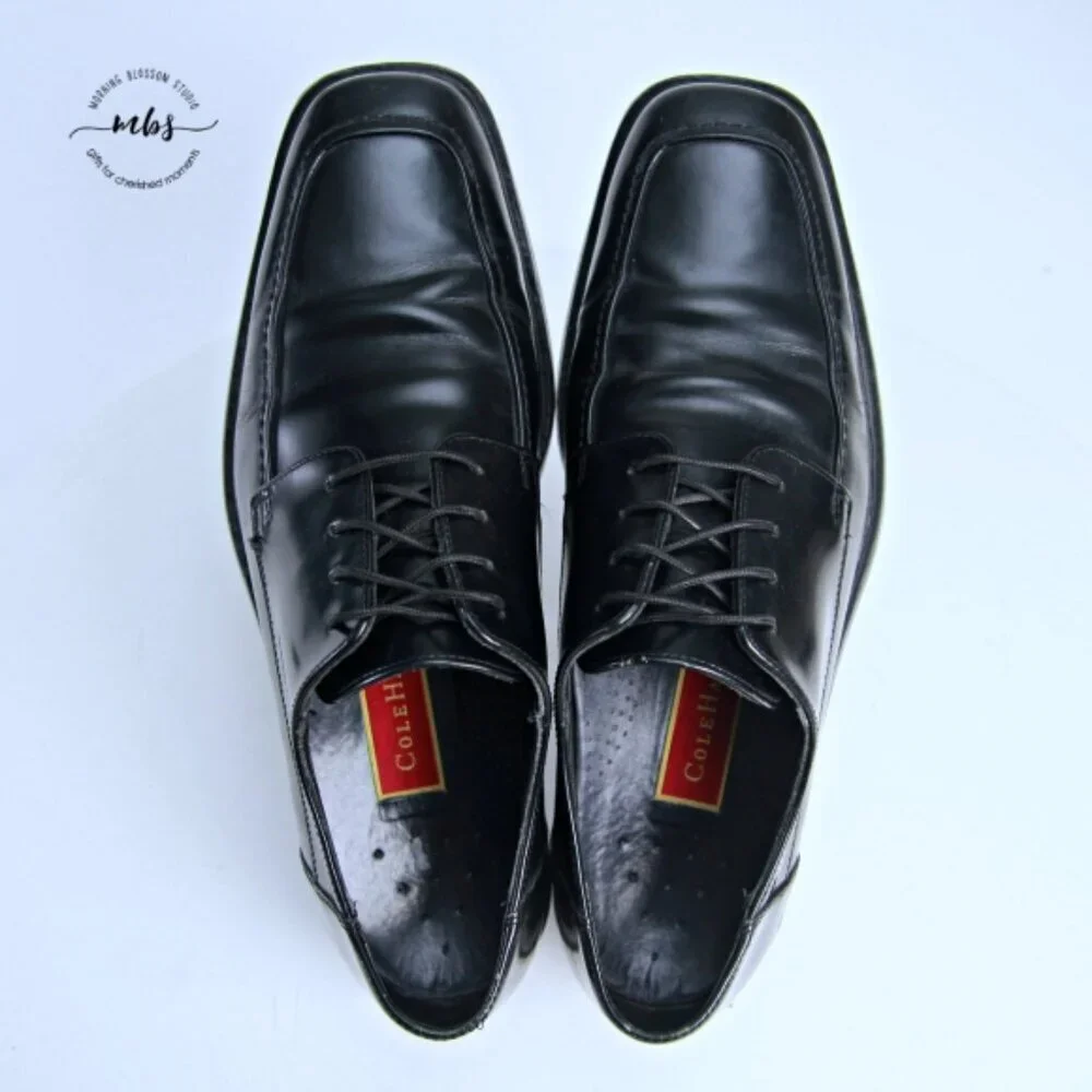 Cole Haan Waterproof Neolite Dress Shoes Black Men‎ 9.5